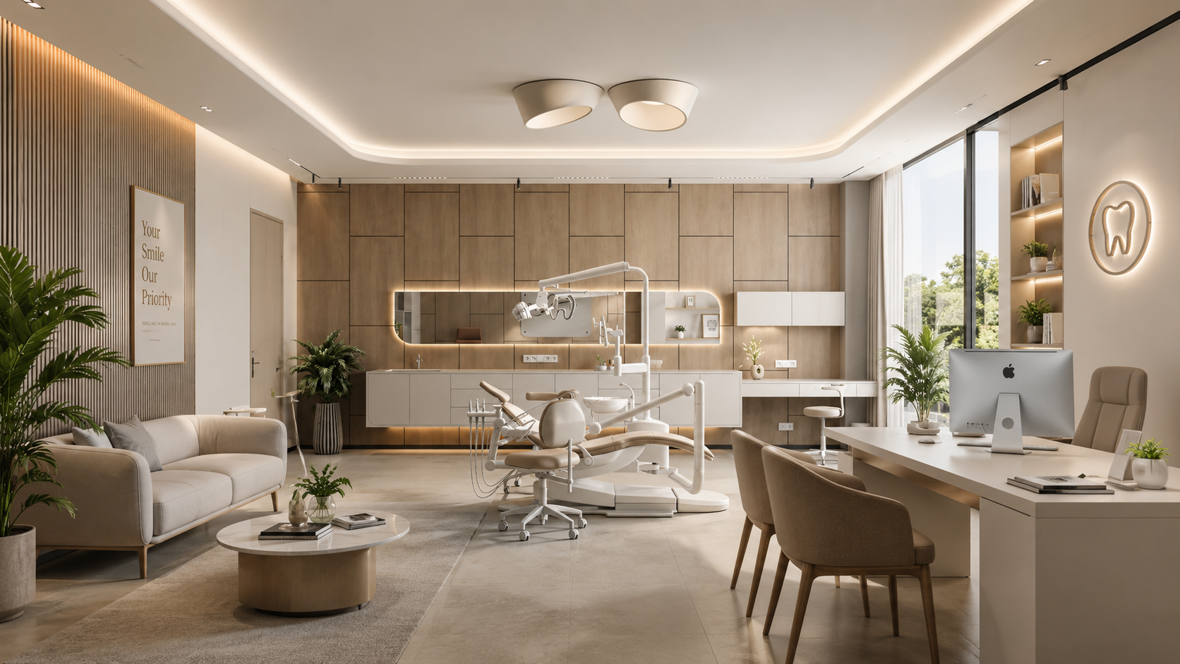 Al Wafer premium dental clinic setup in Dubai
